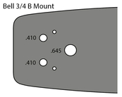 Bell 3/4 B Mount