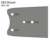 DE4 MOUNT