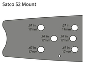 Satco S2 Mount